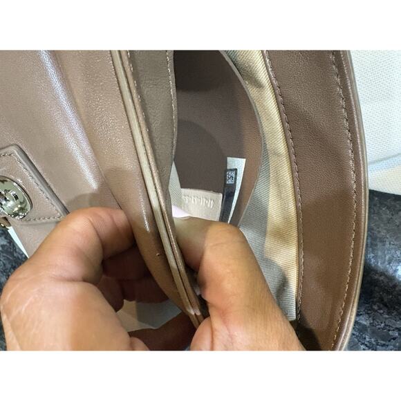 Chloe Faye Small Soft Top Handle Bag Desert Taupe - Picture 5 of 7